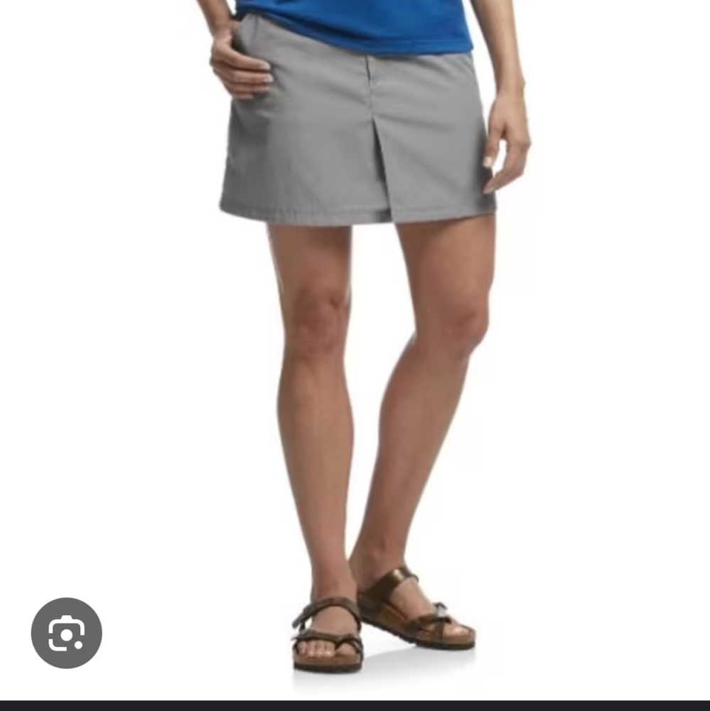 ICEBREAKER Skirt Womens 31 Gray Destiny‎ Outdoor Hiking Pockets Quick Dry Merino